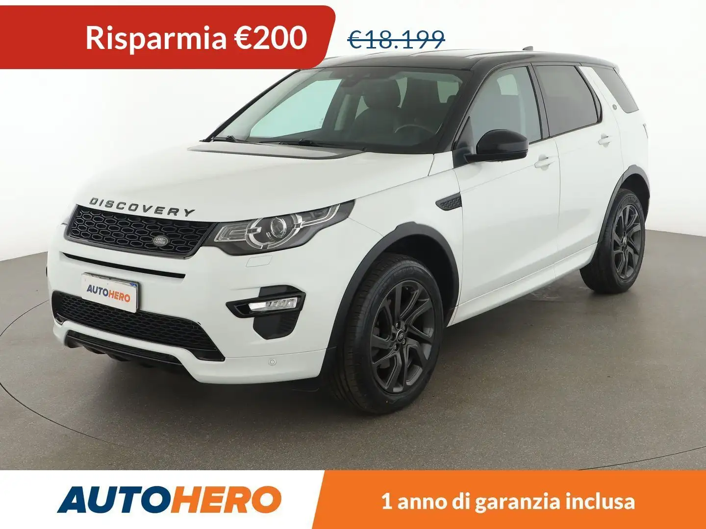 Land Rover Discovery Sport 2.0 Td4 HSE 180 CV White - 1
