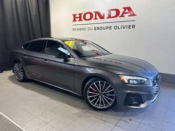 Progressiv A5 S Line Awd Navigation Toit ouvrant Détecteurs d'angle mort Siège et hayon électrique