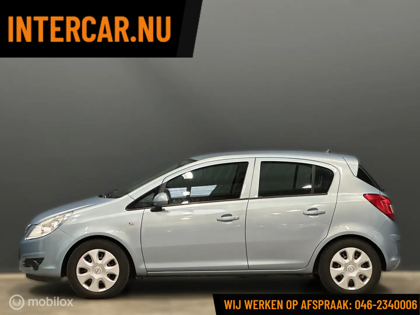 Opel Corsa 1.2-16V Selection 5-Deurs Airco Blauw - 2