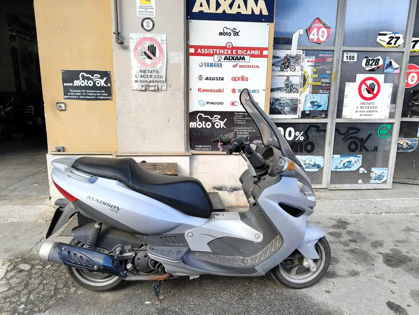 Malaguti Madison 125 Argento - 1