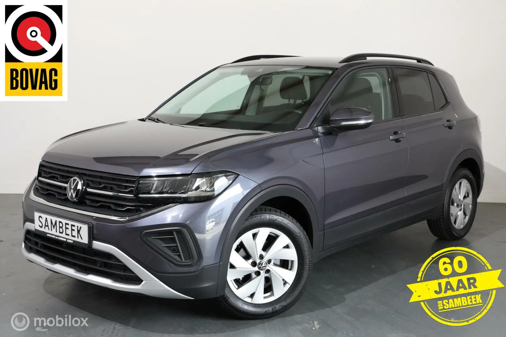 Volkswagen T-Cross 1.0 TSI Life Edition - AUTOMAAT-CARPLAY Grijs - 2