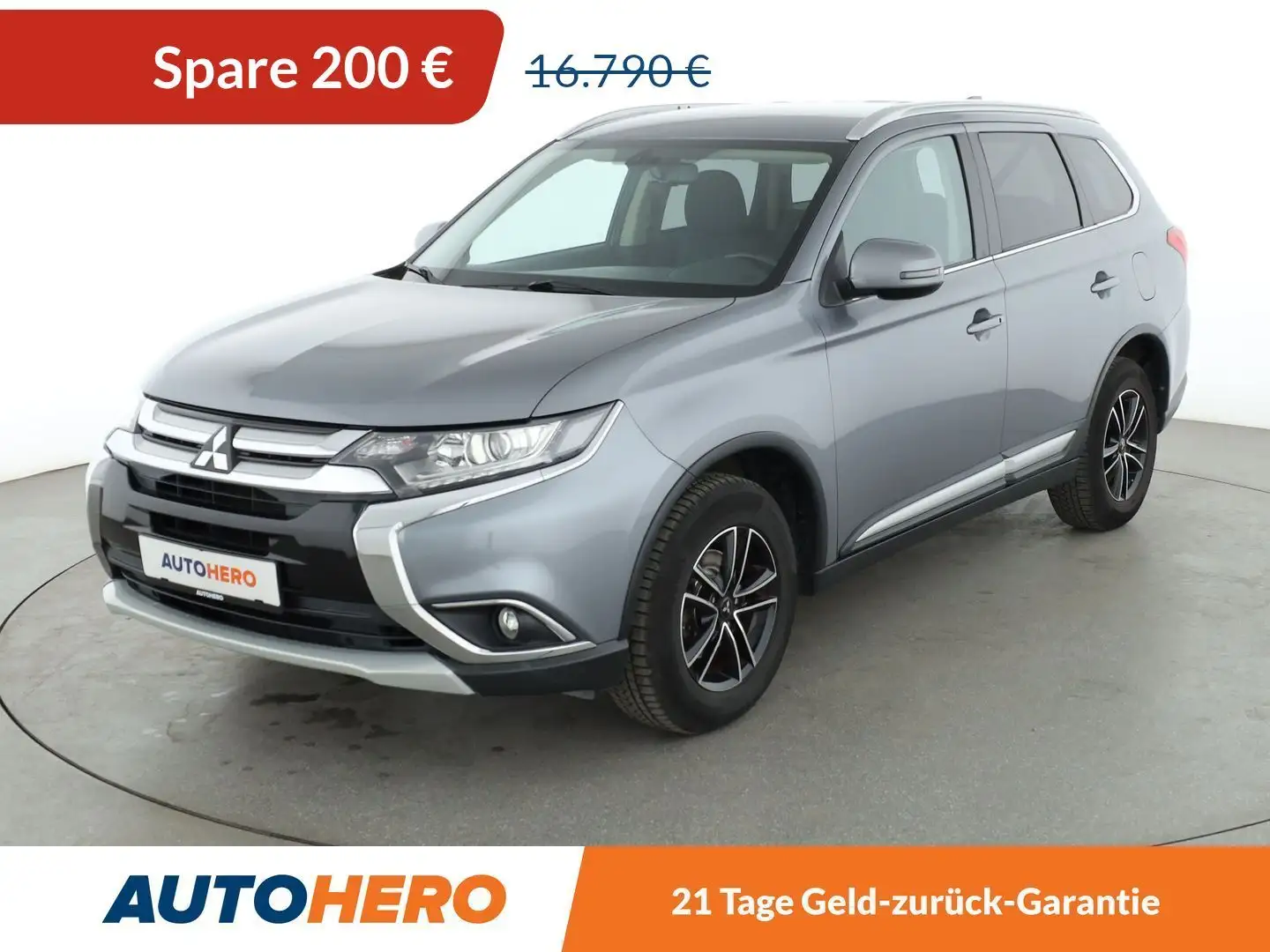 Mitsubishi Outlander 2.0 MIVEC Edition 100 2WD *TEMPO*LIM*CAM*AHK* Gris - 1