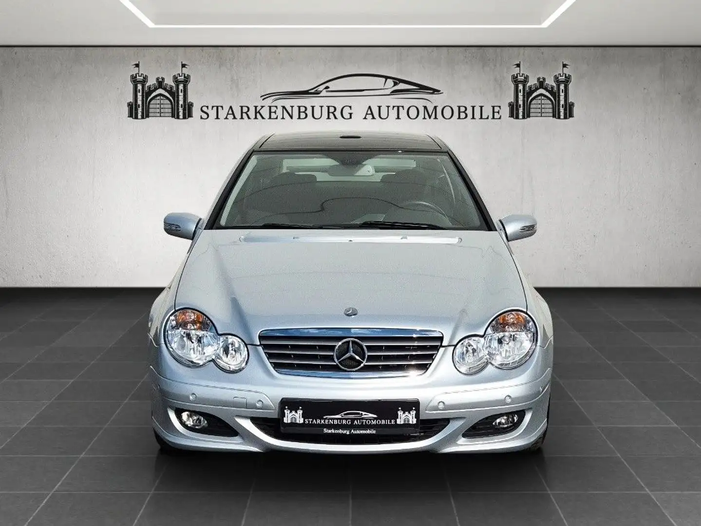 Mercedes-Benz C 200 Kompressor Sportcoupe/Automatik/Panorama Argent - 2