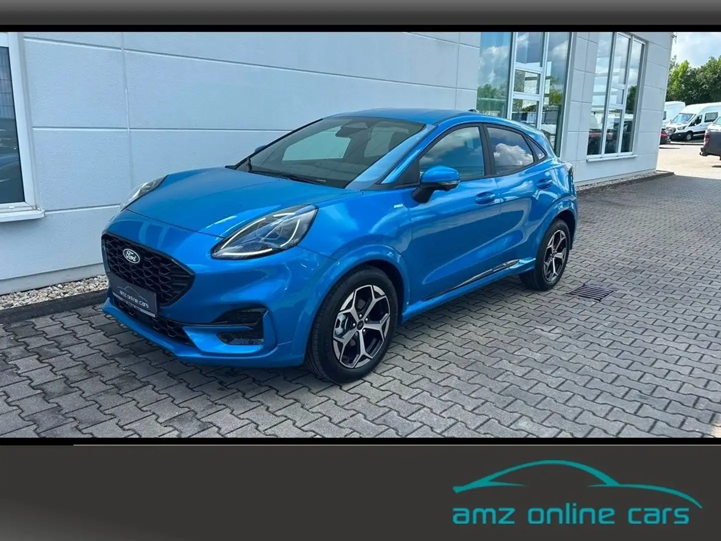 Ford Puma ST-Line mHEV Aut. Kamera*LED*Navi*Winter Blau - 1