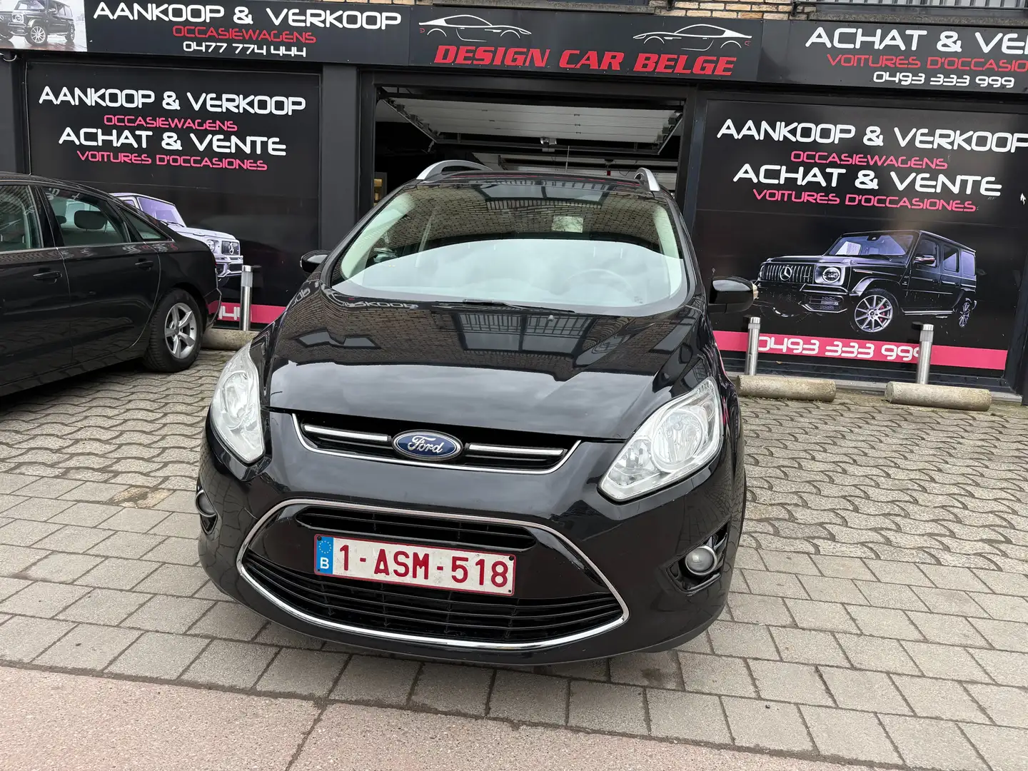 Ford Grand C-Max Grand C-Max1.6 TDCi *7Place* Cuir Navigations Clim Noir - 2