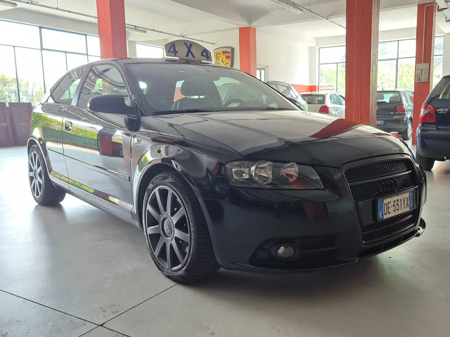Audi A3 2.0 TDI AMBITION FAP QUATTRO S-LINE '07 Nero - 2