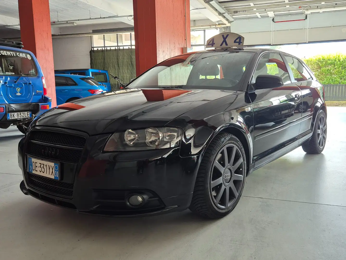 Audi A3 2.0 TDI AMBITION FAP QUATTRO S-LINE '07 Nero - 1