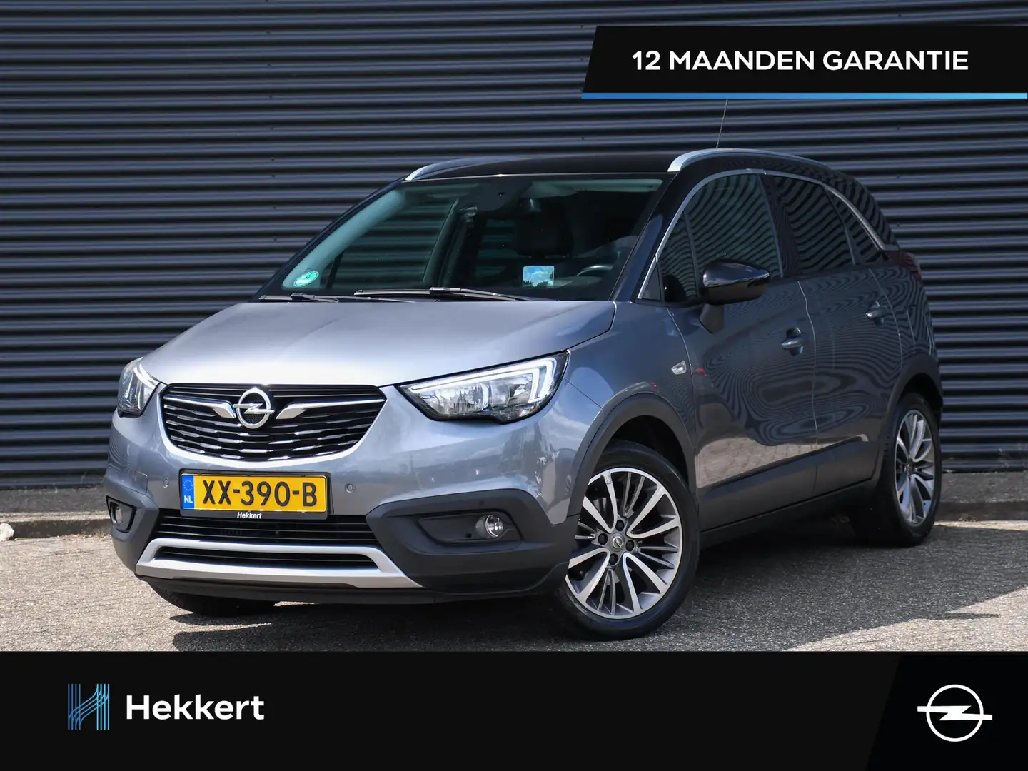 Opel Crossland X Online Edition 1.2 Turbo 110pk 17''LM | DAB | PDC Grigio - 1
