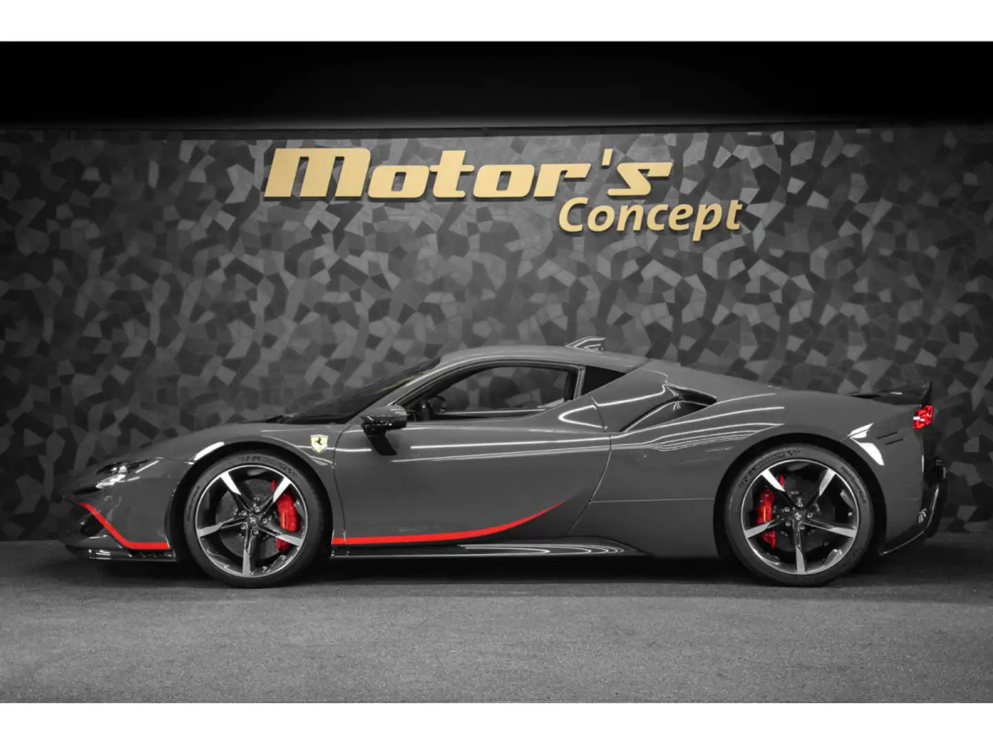 Ferrari SF90 Stradale V8 - ASSETTO FIORANO - FULL CARBON Gris - 2