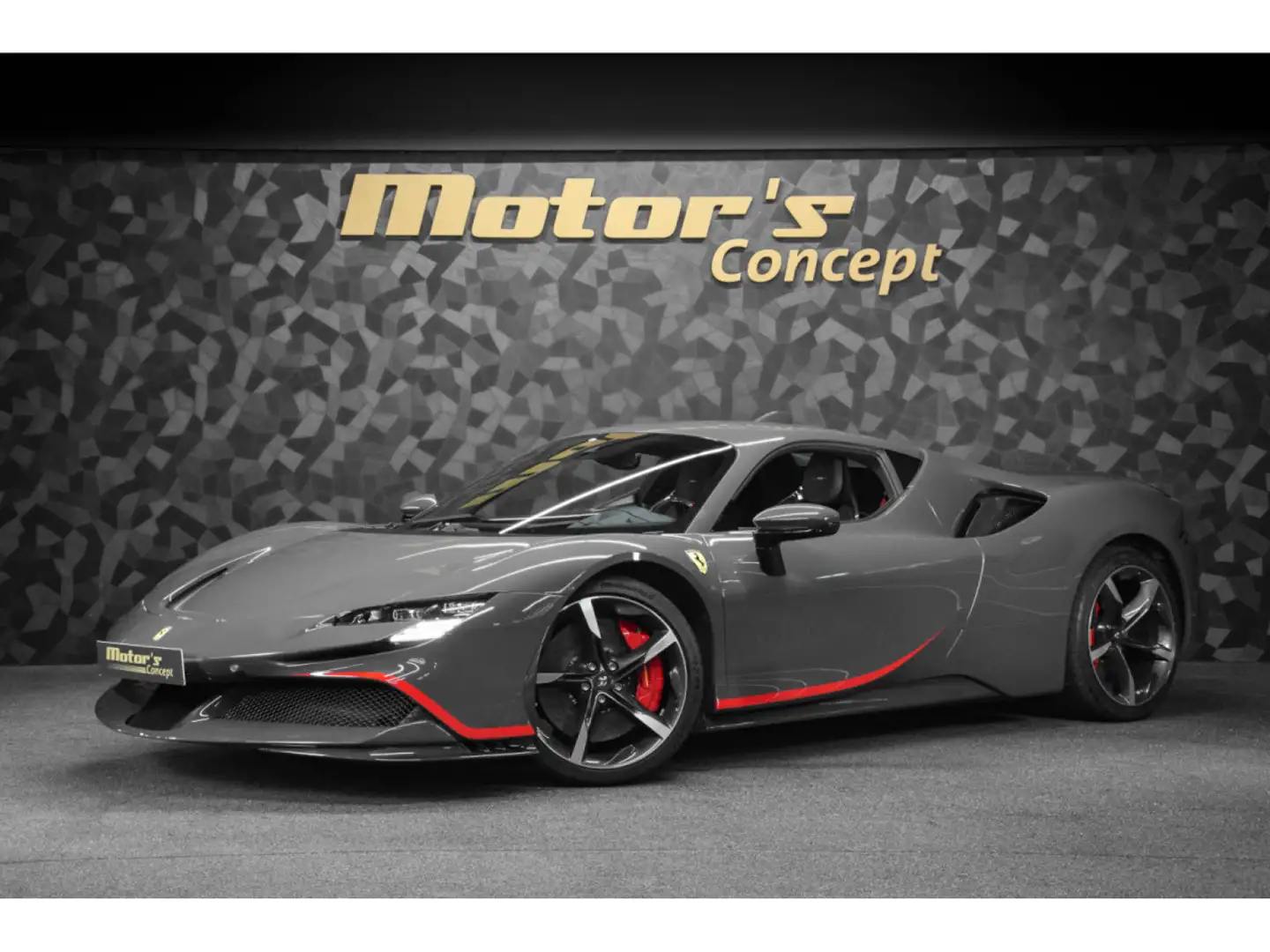 Ferrari SF90 Stradale V8 - ASSETTO FIORANO - FULL CARBON Gris - 1