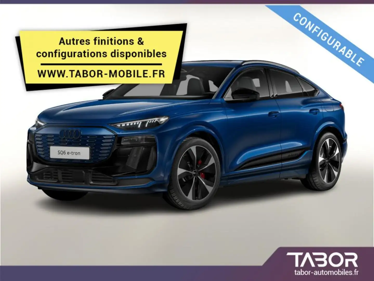Audi Q6 SQ6 Sportback 489 LED+ GPS Cam360 Gris - 1