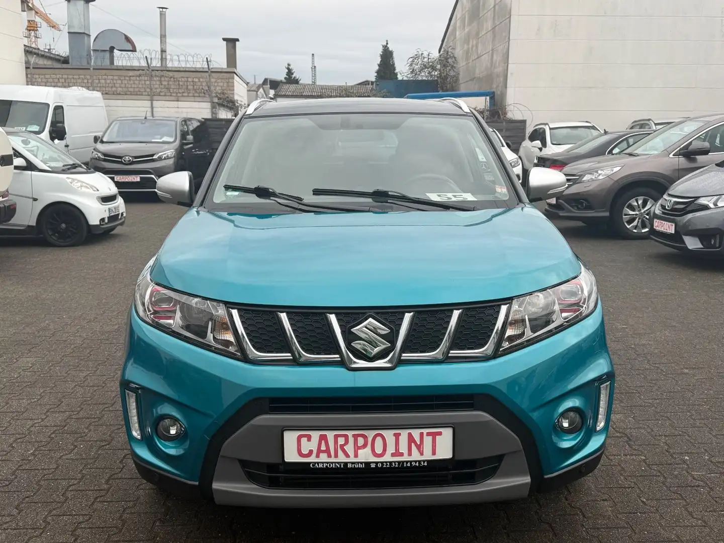 Suzuki Vitara 1.4 S 4x4 KAMERA/KLIMA/NAVI/SHZ/PDC/8FACH Blau - 2