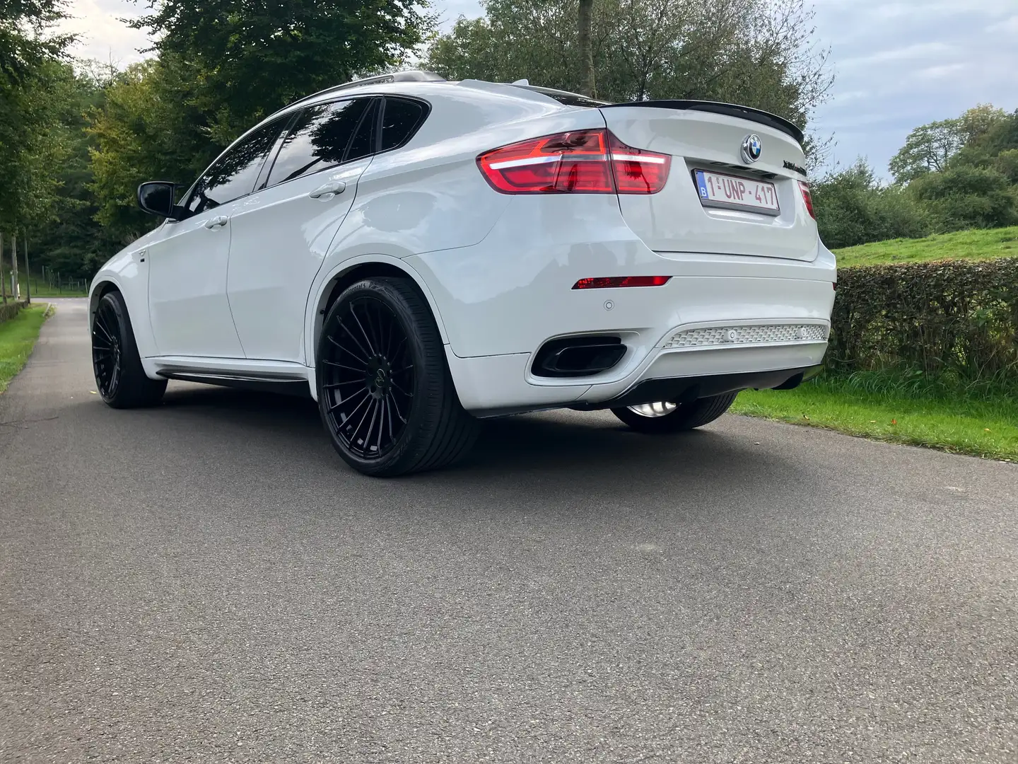 BMW X6 M X6 M50 dA Blanc - 2