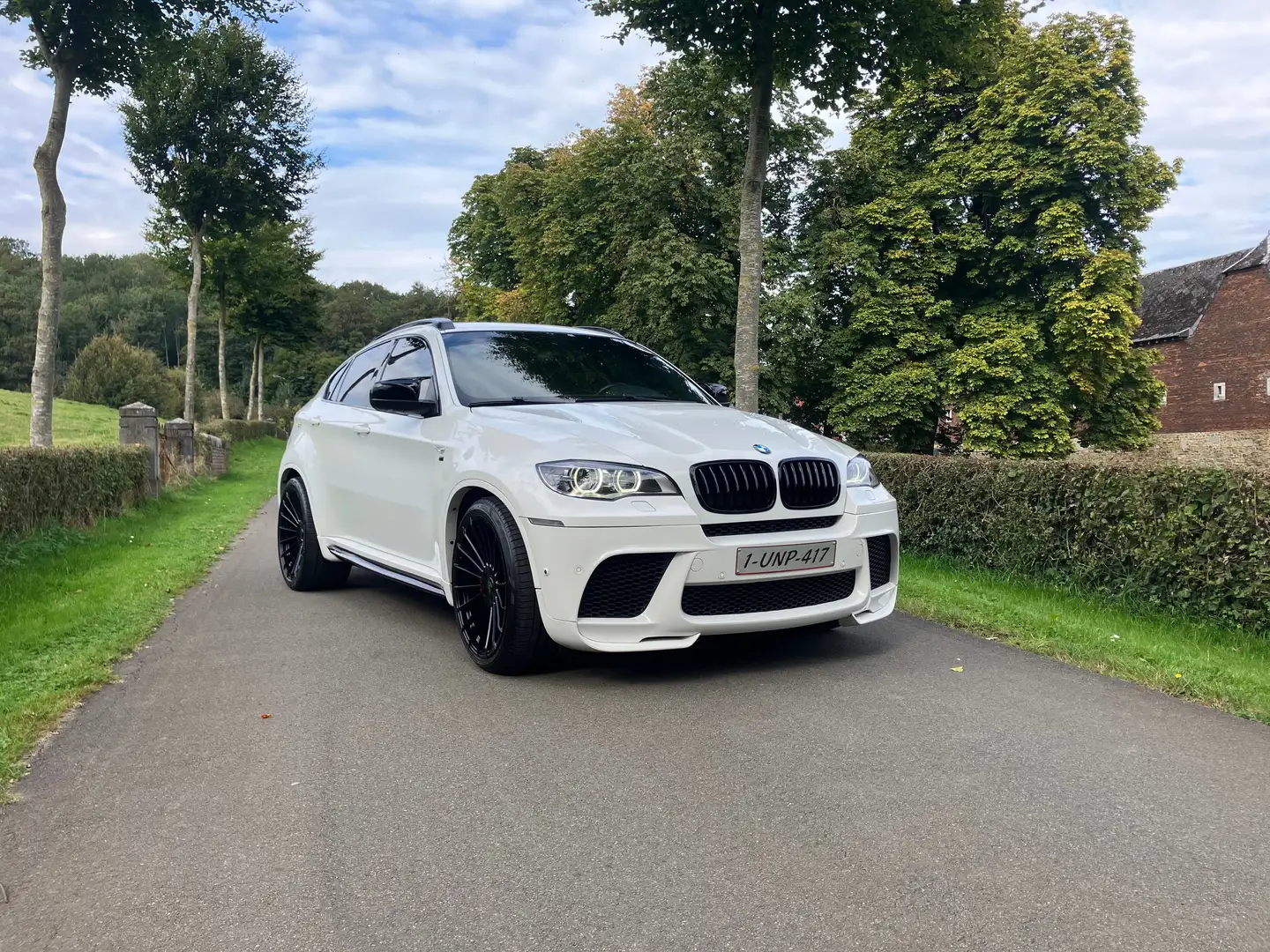 BMW X6 M X6 M50 dA Blanc - 1