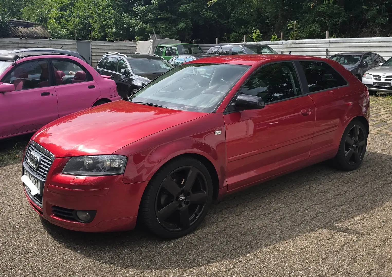 Audi A3 1.6 Ambition,Tüv 02-2027,Klima,Navi. Červená - 1