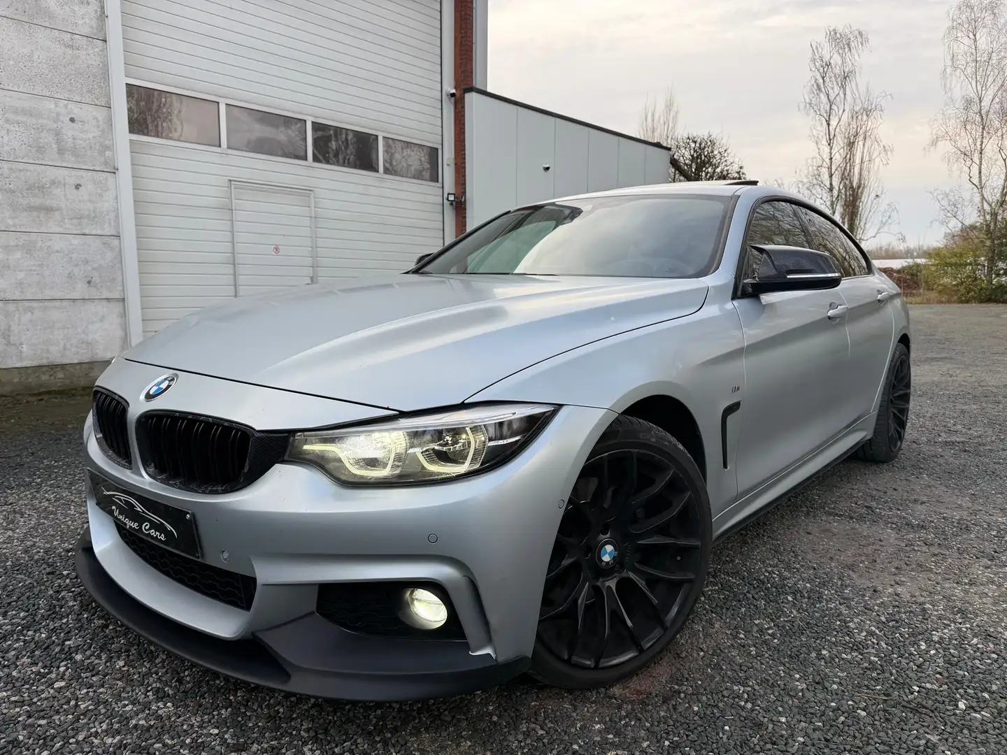 BMW 430 430i Gran Coupe xDrive Mpack Frozen Silver Red Int Gris - 1