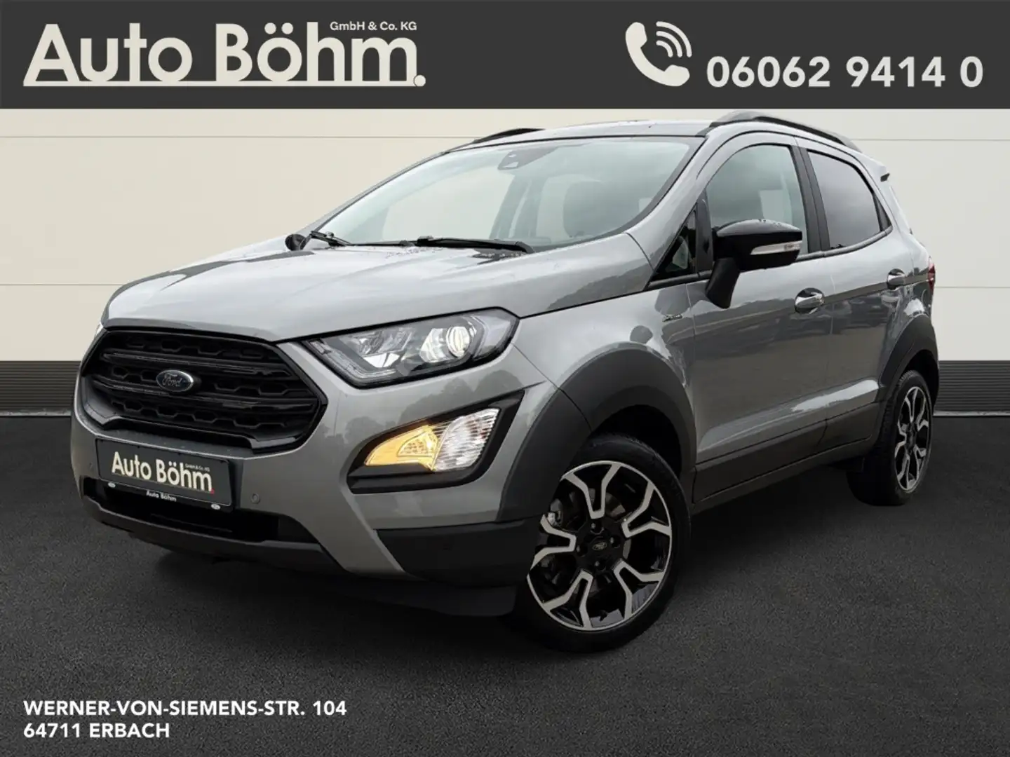 Ford EcoSport Active 1.0 EcoBoost+Kamera+Technik-P+Winter-P+Fahr Argent - 1