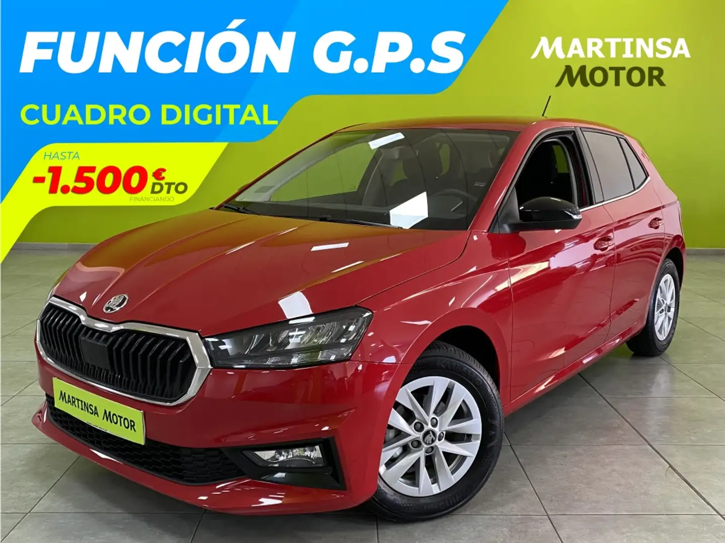 Skoda Fabia 1.0 TSI Selection 70kW Rojo - 1