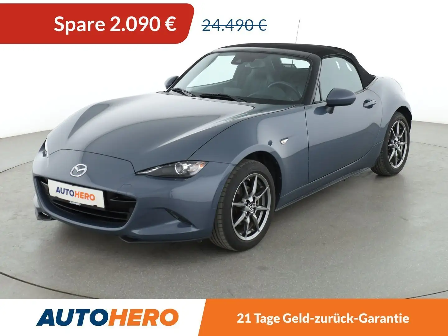 Mazda MX-5 1.5 Selection *NAVI*LED*CAM*TEMPO*ALU* Grau - 1