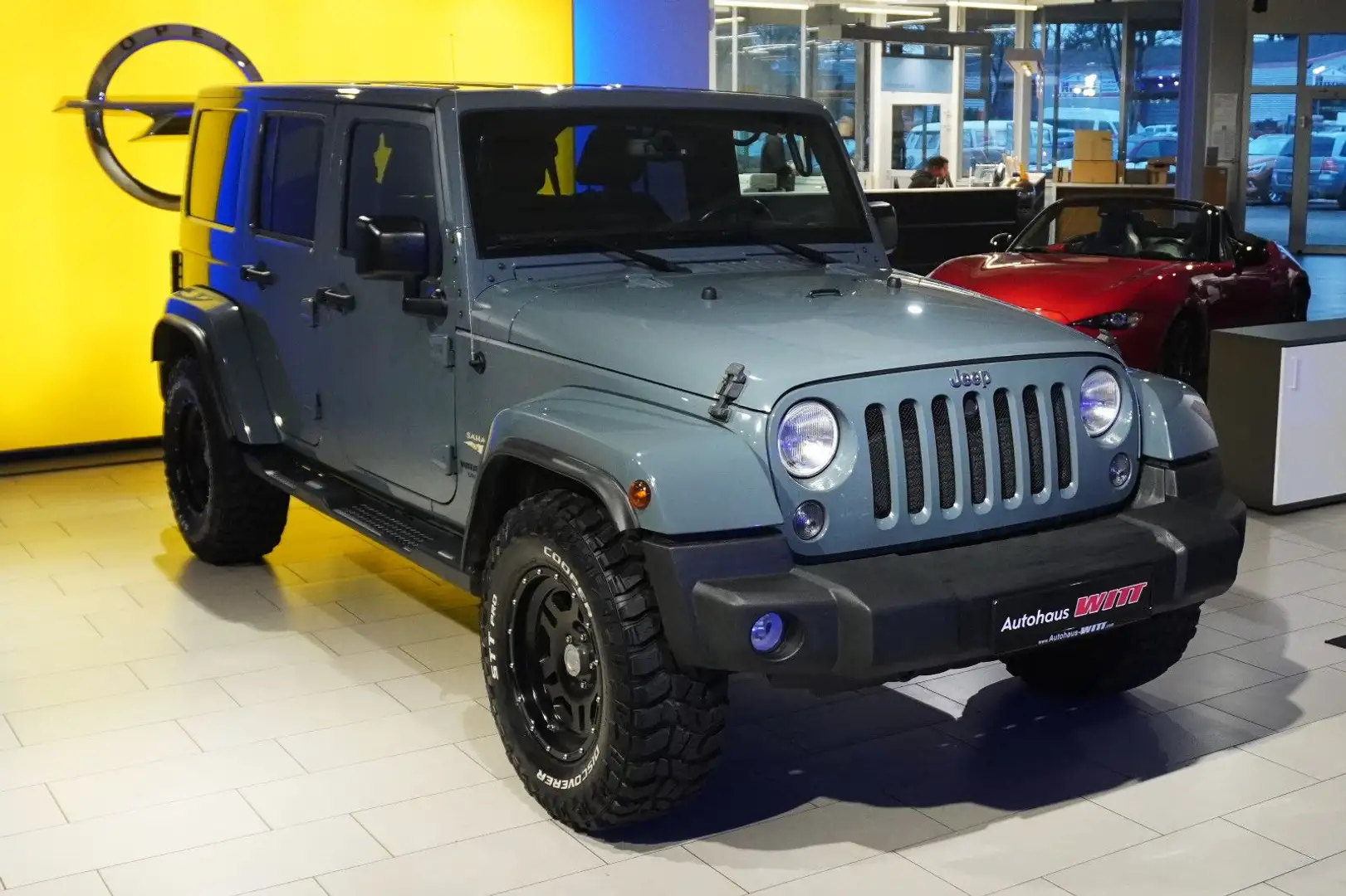 Jeep Wrangler Unlimited Sahara °Offroad°Deutsches Fzg Grau - 2
