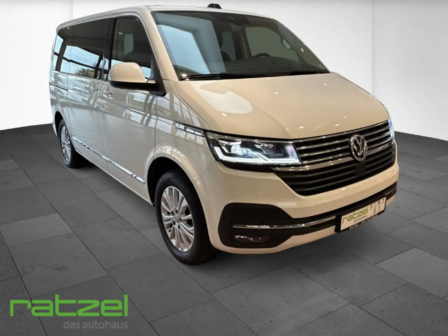 Volkswagen T6.1 Multivan 2.0 TDI Gen Six AHK+Navi+Digi.Tacho Weiß - 2