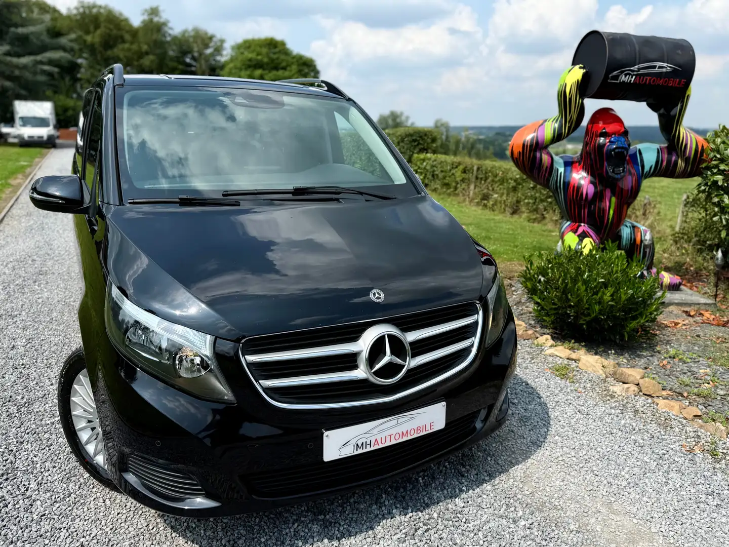 Mercedes-Benz V 250 d 7 PLACES Чорний - 2