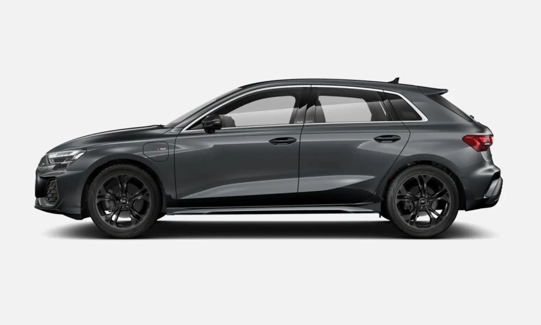 Audi A3 Sportback TFSI e Genuine S tronic 150kW Gris - 2