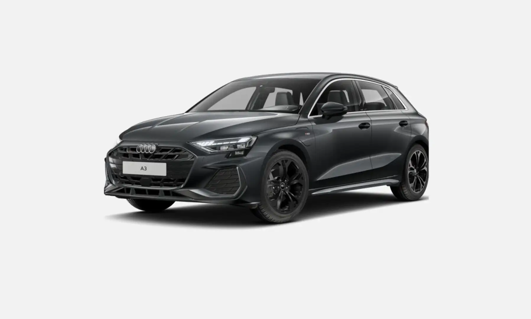 Audi A3 Sportback TFSI e Genuine S tronic 150kW Gris - 1