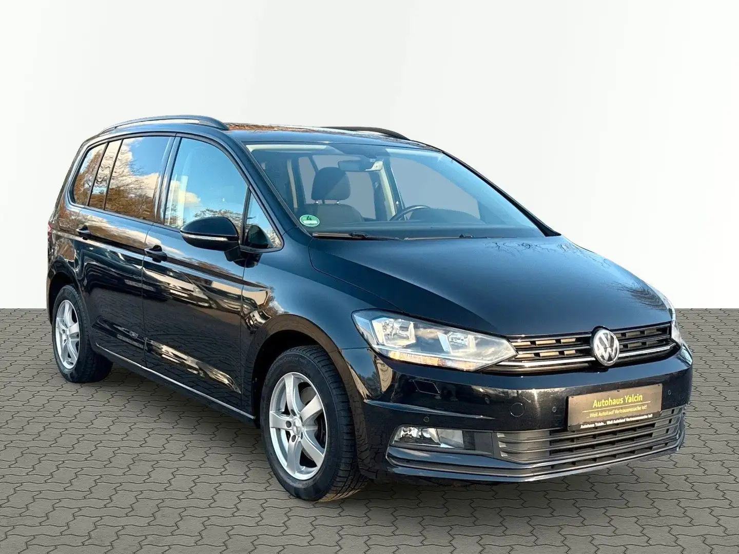 Volkswagen Touran 1.6 TDI*7.Sitze*AHK*Navi*Abstandstempomat Schwarz - 1