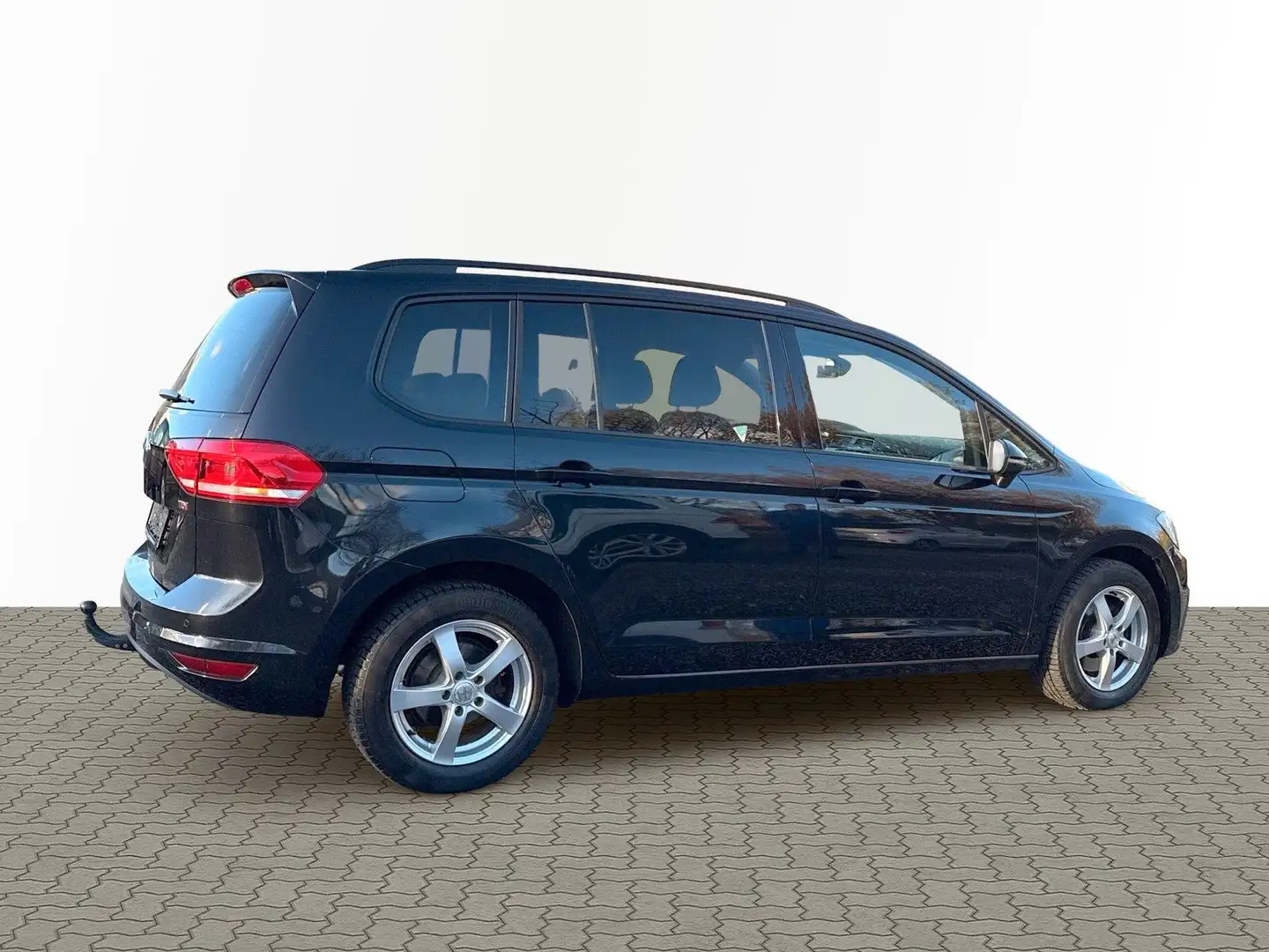 Volkswagen Touran 1.6 TDI*7.Sitze*AHK*Navi*Abstandstempomat Schwarz - 2