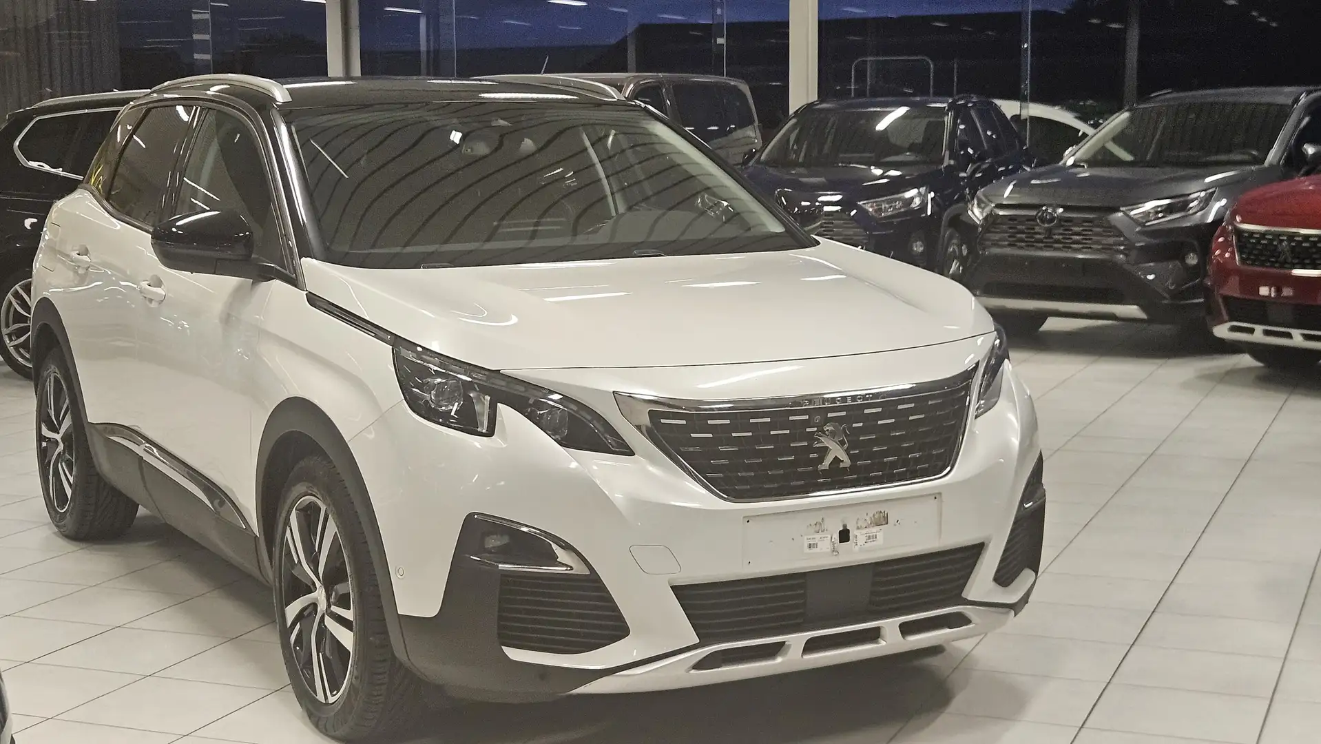 Peugeot 3008 Allure 1.6HDI 85Kw Euro 6B Automaat Année 2018 Bianco - 1