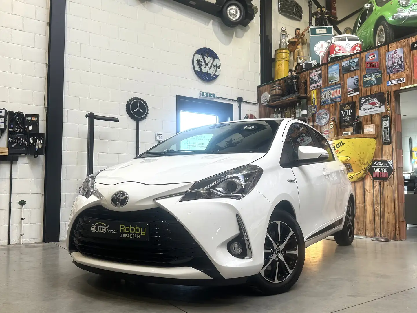 Toyota Yaris Yaris Hybrid 1.5 VVT-i - TOPSTAAT - GARANTIE -- Weiß - 1