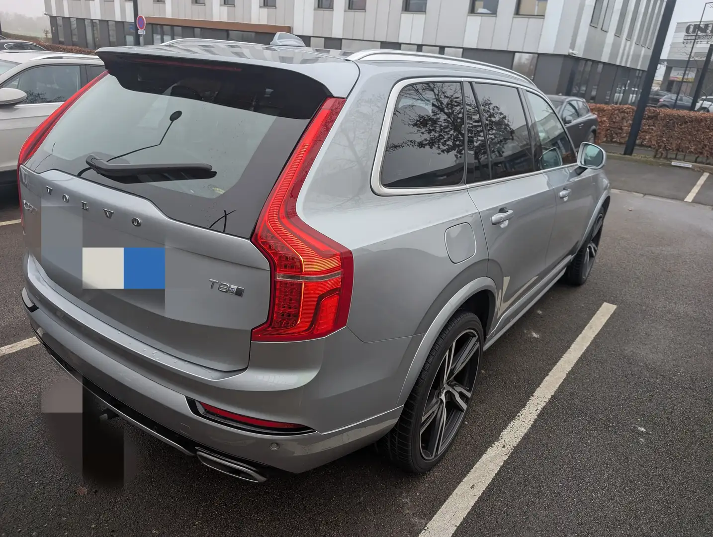 Volvo XC90 XC90 T6 AWD 310 ch Geartronic 7pl Inscription Luxe Argent - 1