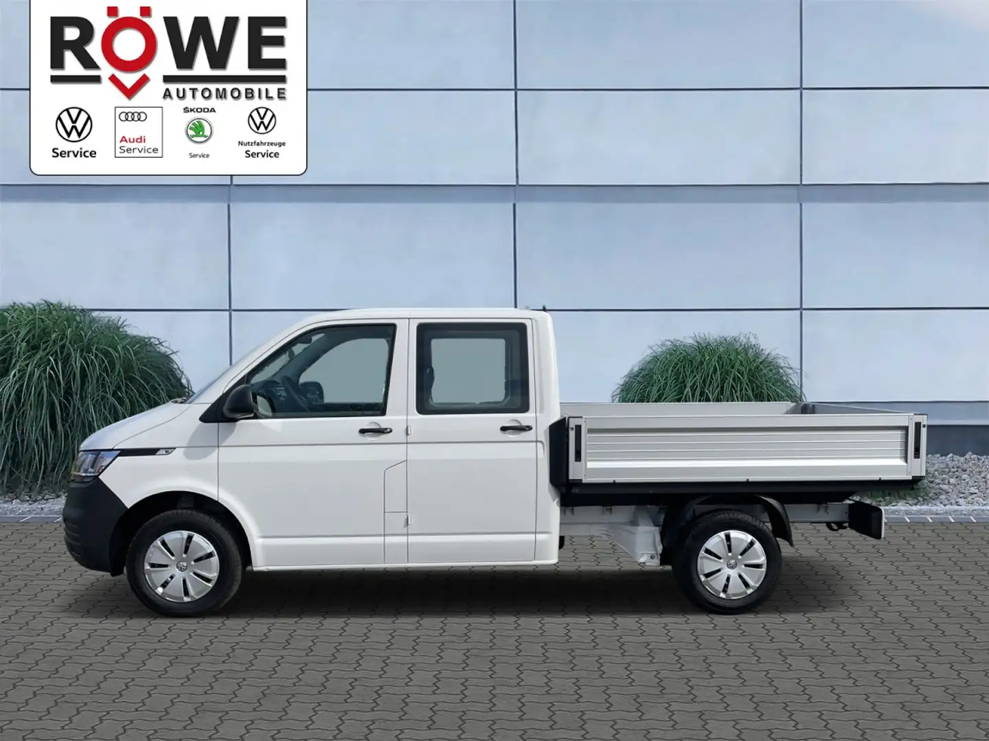Volkswagen T6.1 Transporter Doppelkabine Pritsche lang LR AHK GJR Klima Klima Alb - 2