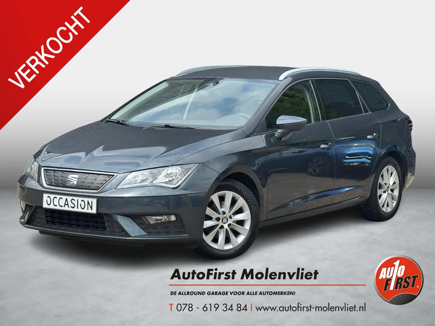 SEAT Leon ST 1.0 EcoTSI Style Business Intense I INCL. € 850 Grijs - 1