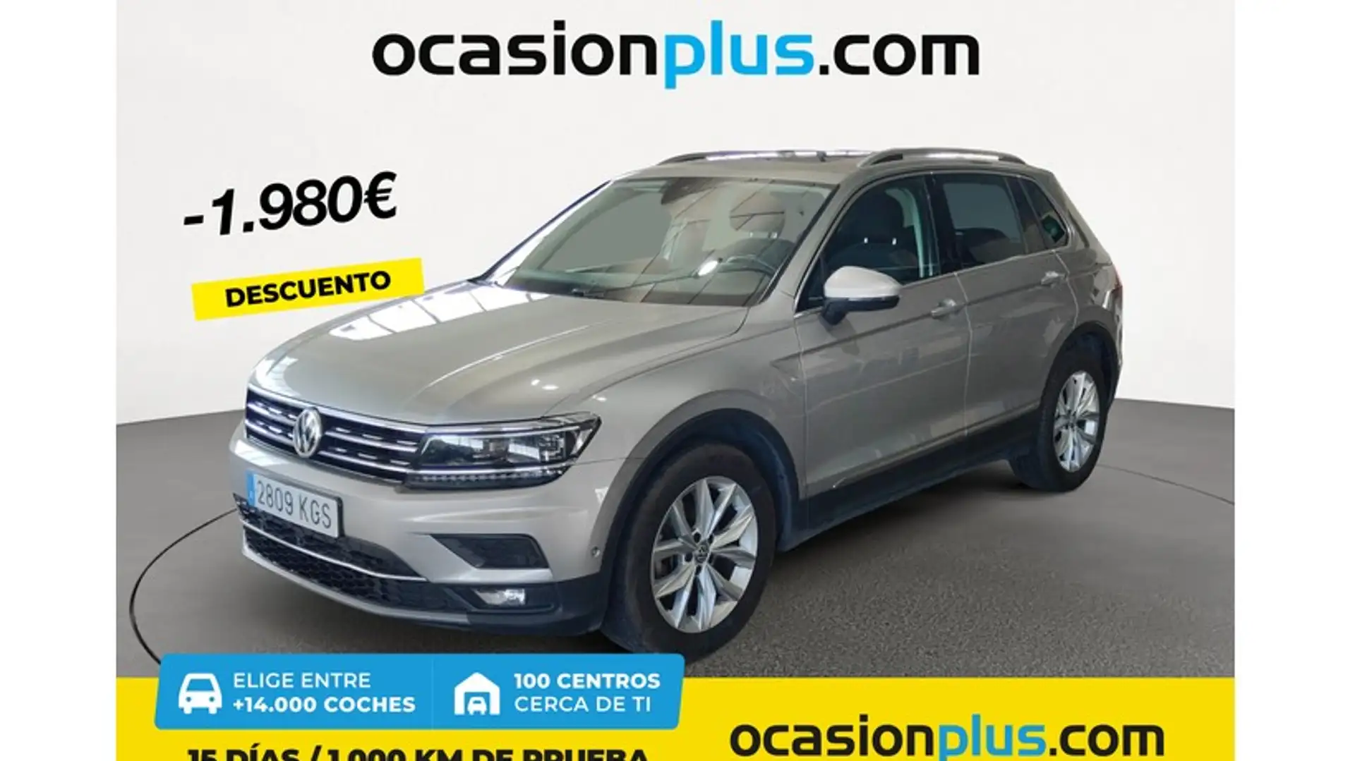 Volkswagen Tiguan 2.0TDI Sport 110kW (4.75) Argent - 1