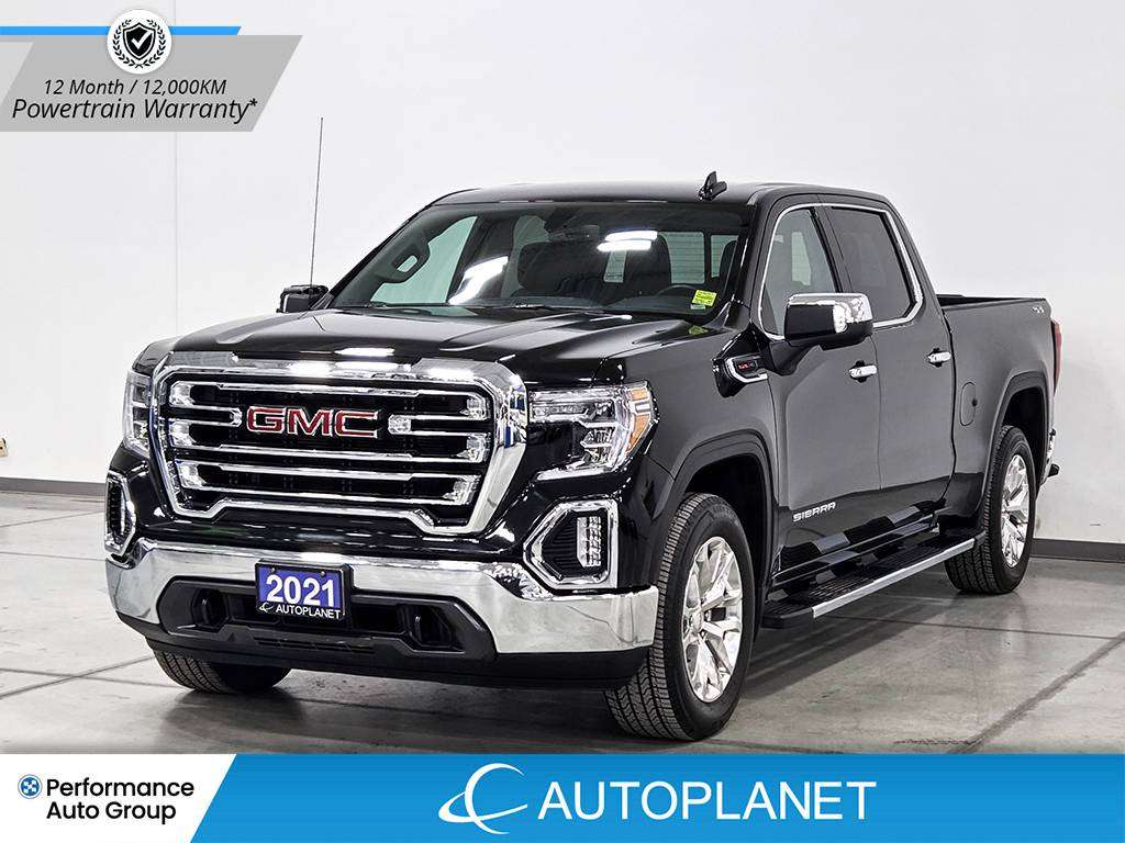 Black 2021 GMC Sierra 1500 Pickup Truck Four-Wheel Drive Automatic