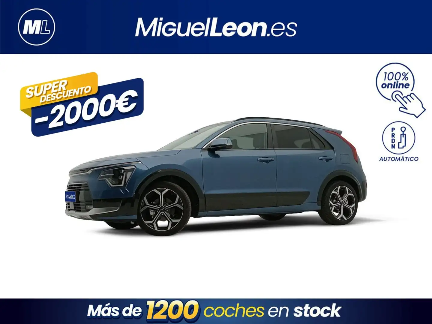 Kia Niro 1.6 GDi PHEV 135kW (183CV) Concept Azul - 1
