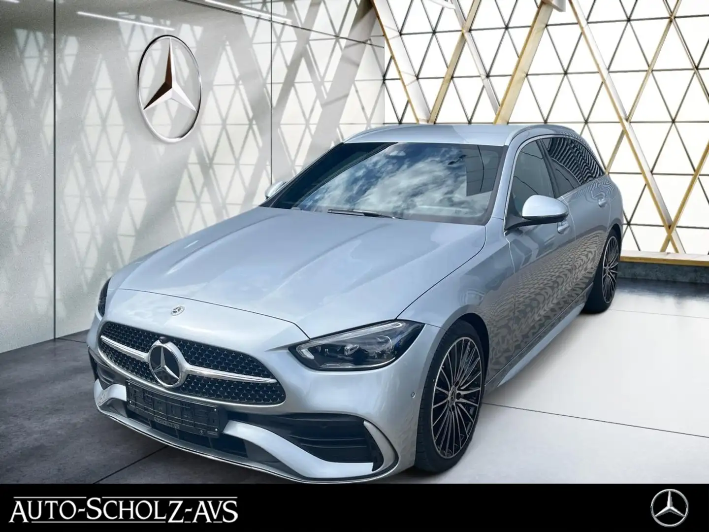 Mercedes-Benz C 180 T-Modell AMG Memory*DigLight*360°*Easy-P** Silber - 1