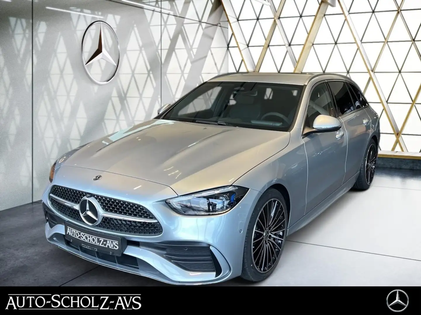 Mercedes-Benz C 180 T-Modell AMG Memory*DigLight*360°*Easy-P** Silber - 1