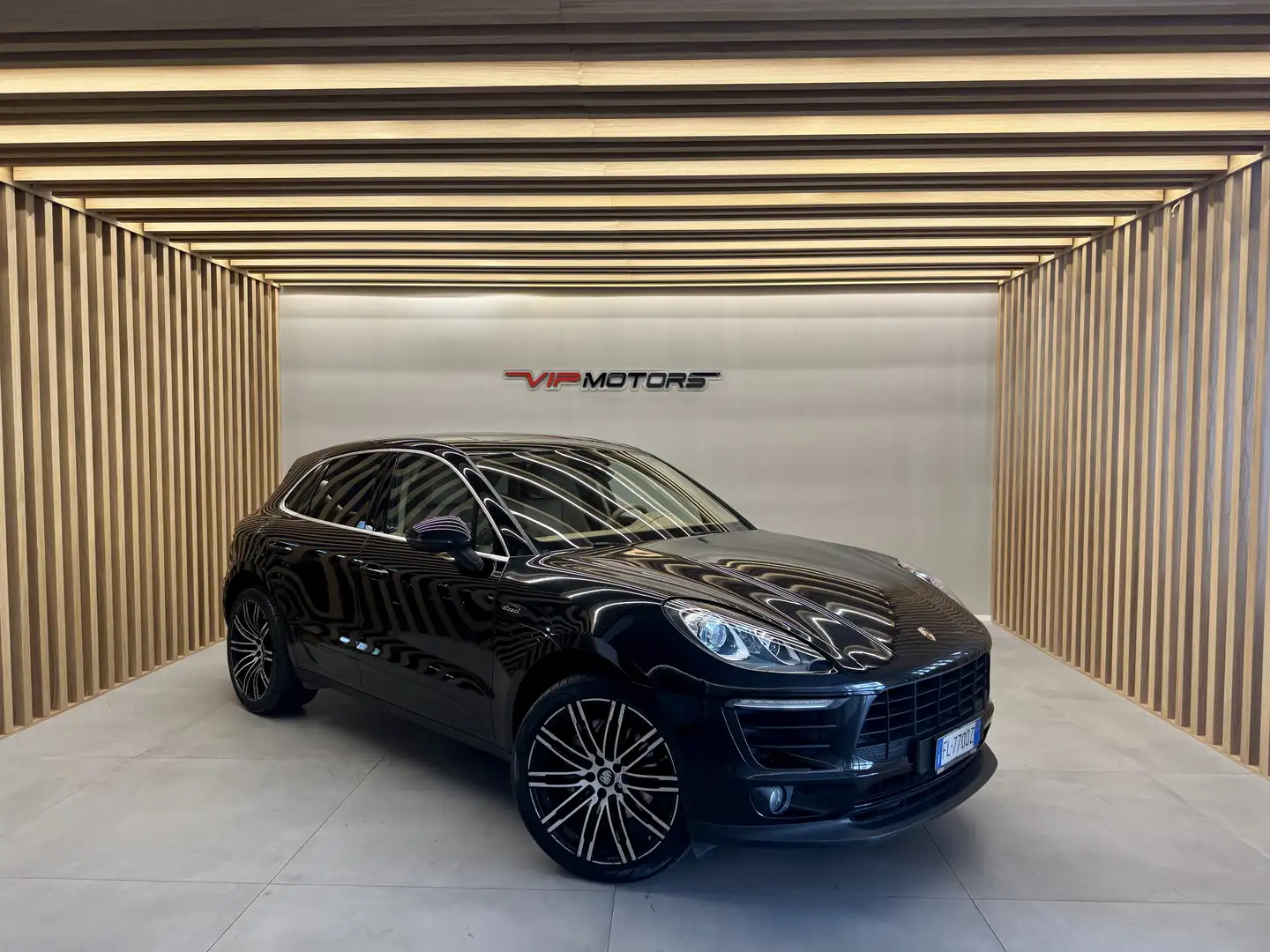 Porsche Macan 3.0d S 250CV PDK FULL OPT DIESEL PRONTACONSEGNA Nero - 2