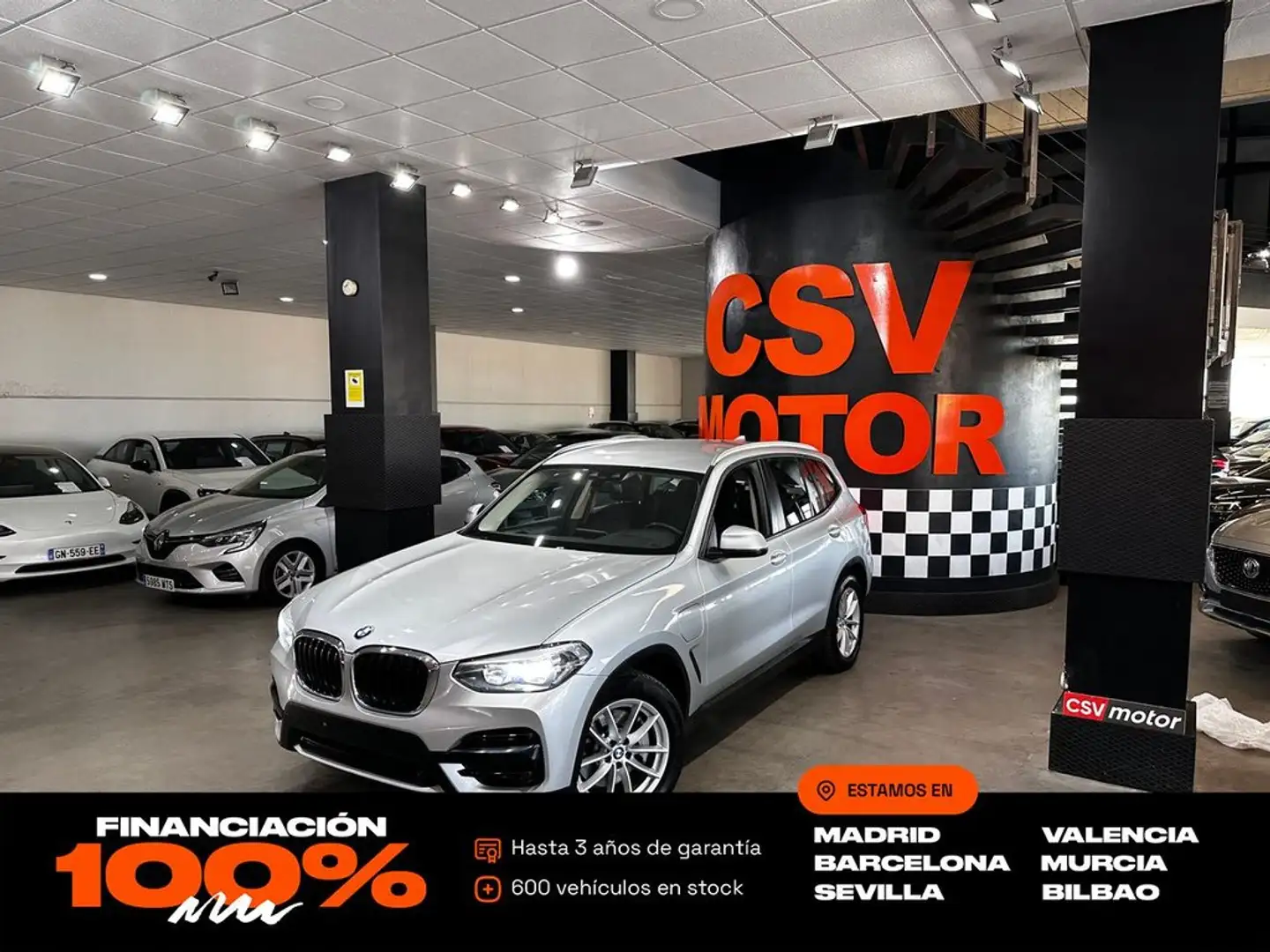 BMW X3 xDrive 30e Plateado - 1