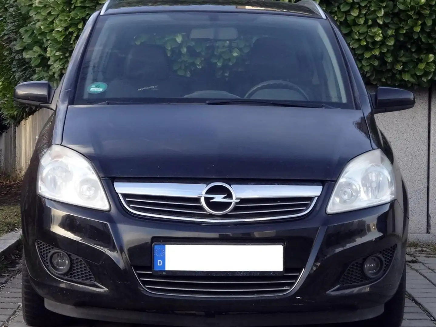 Opel Zafira 1.7 CDTI Ed., Euro5, 260tkm, 7-Sitze, KEIN TÜV! Negru - 2