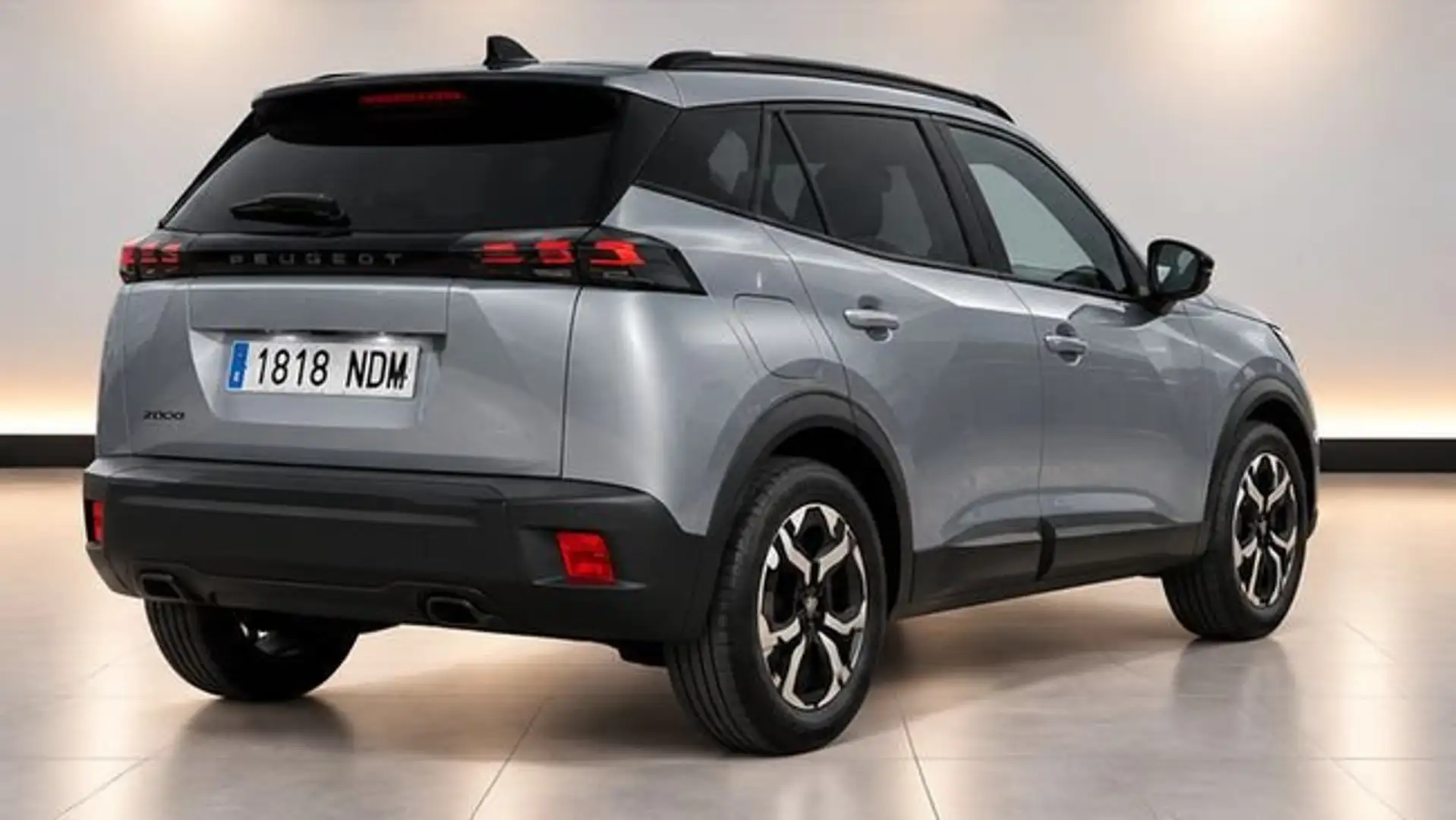 Peugeot 2008 1.2 Turbo S&S Allure 100 Gris - 2