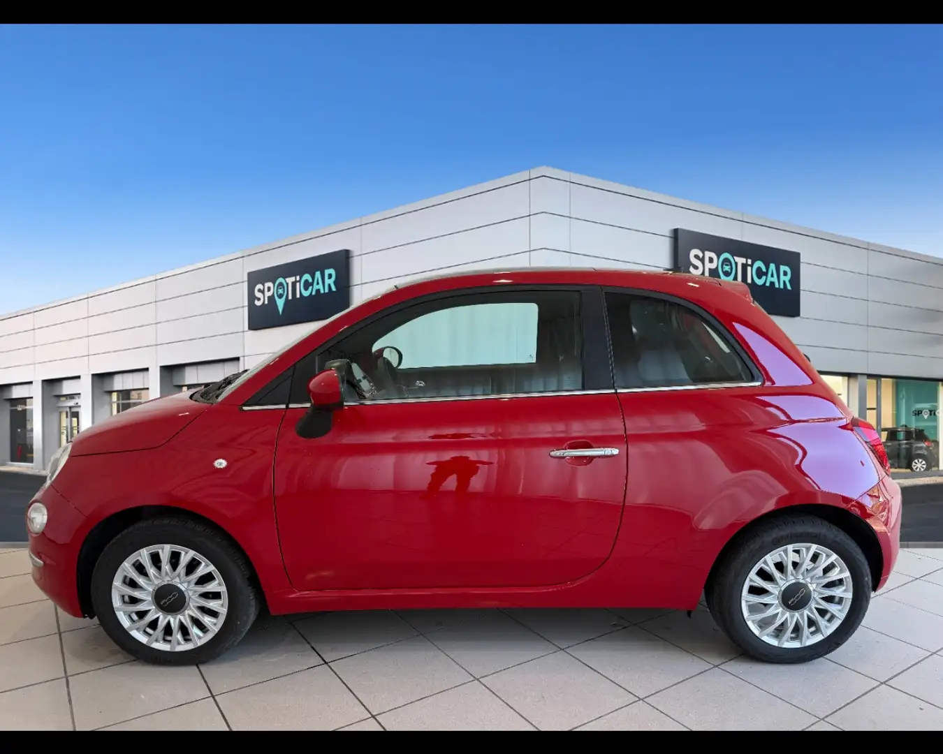 Fiat 500 1.0 FireFly Hybrid Dolcevita Rosso - 2