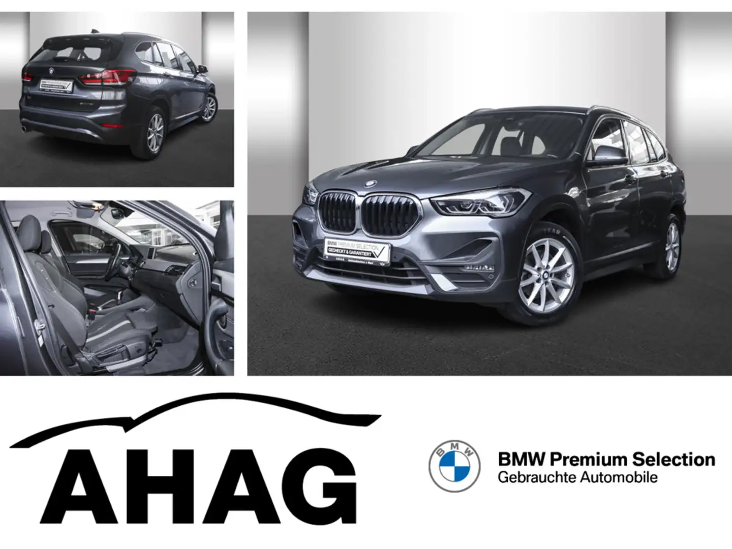 BMW X1 sDrive18i Klimaaut. Sportsitze AHK PDC HIFI Grau - 1