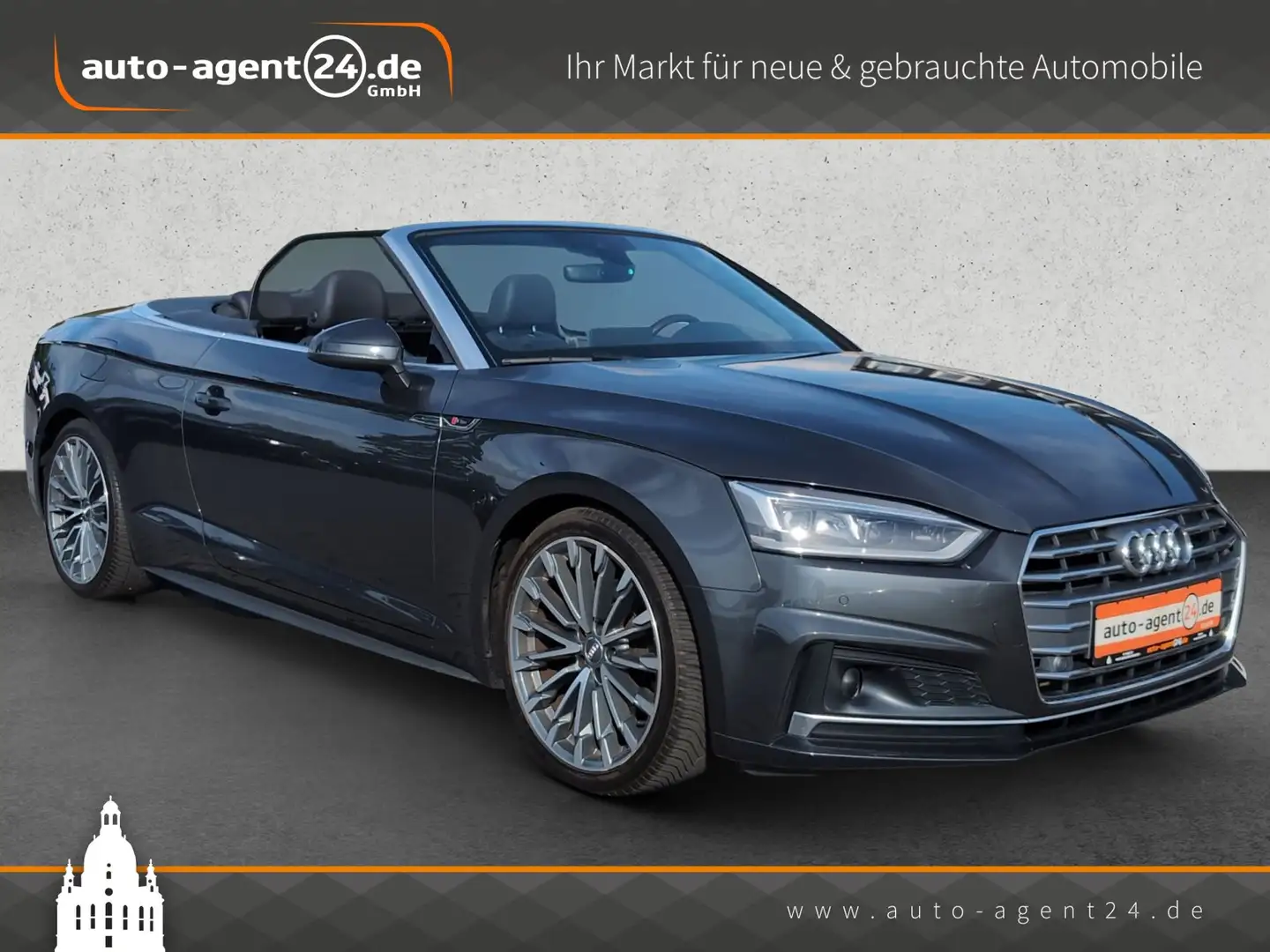 Audi A5 2.0 TFSI S-Line /VC/B&O/ACC/Keyless/19Zoll Grau - 1