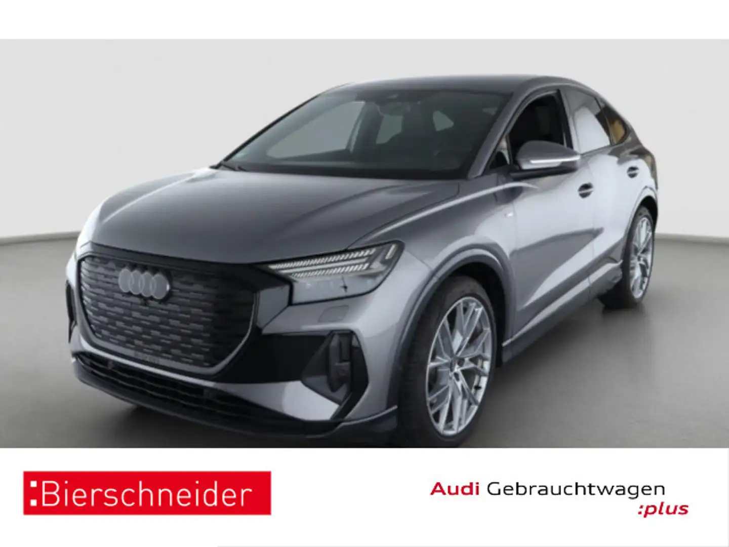 Audi Q4 e-tron Q4 Sportback 35 e-tron 2x S-Line Black AHK MATRI Grau - 1