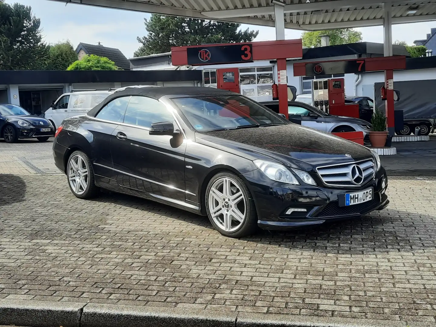 Mercedes-Benz E 250 Cabrio CDI DPF Cabrio AMG-Line Autom. Avantgarde Schwarz - 2