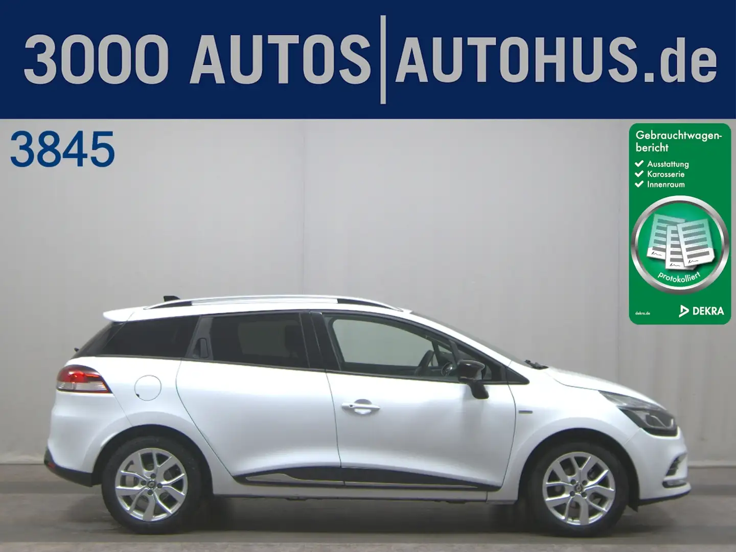Renault Clio Grandtour 0.9 TCe Limited Navi SHZ Tempomat Weiß - 1